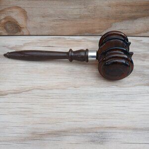 Vintage AVON Gavel Decanter Collectible Bottle After Shave Lotion Spicy